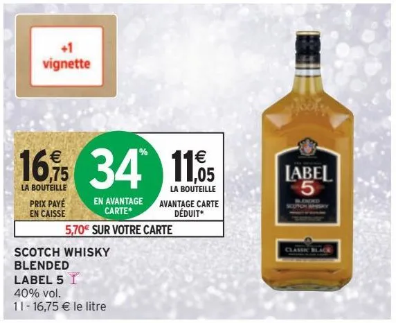 scotch whisky blended label 5