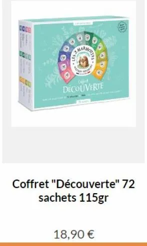 dord  good  00  hottes  caffect  decouverte  111  coffret "découverte" 72 sachets 115gr  18,90 € 