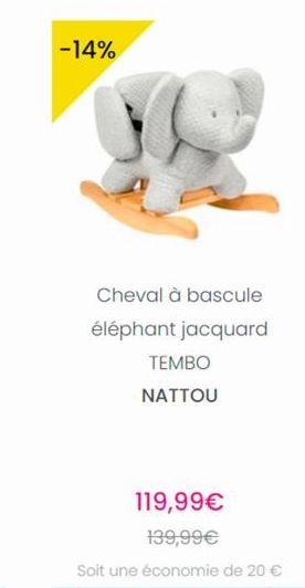 cheval à bascule Nattou