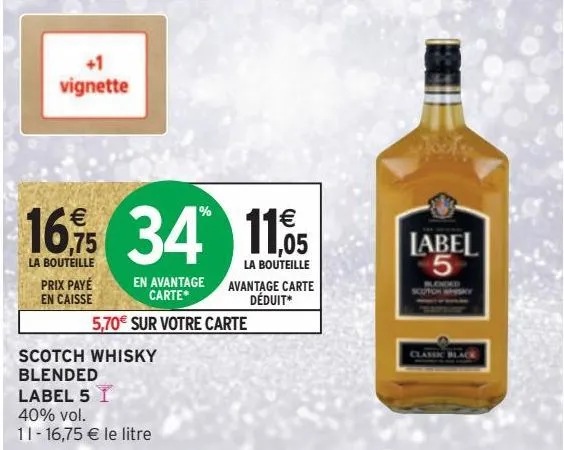 scotch whisky blended label 5