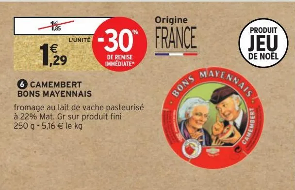 camembert bons mayennais