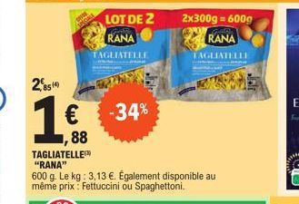 tagliatelle Rana