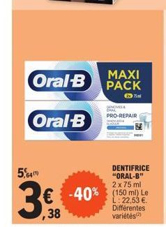 dentifrice Oral-B