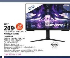 moniteur samsung