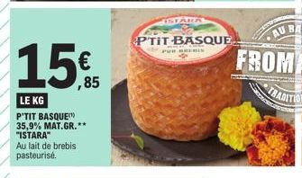 lait de brebis P'Tit Basque