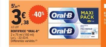 dentifrice Oral-B