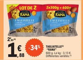 tagliatelle Rana