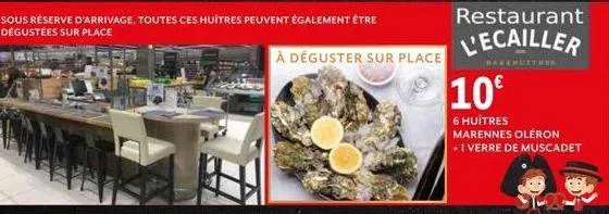 huîtres muscadet