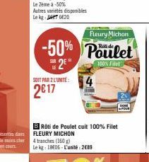 poulet Fleury Michon