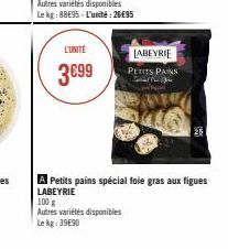 petits pains Labeyrie