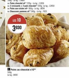 pains au chocolat 