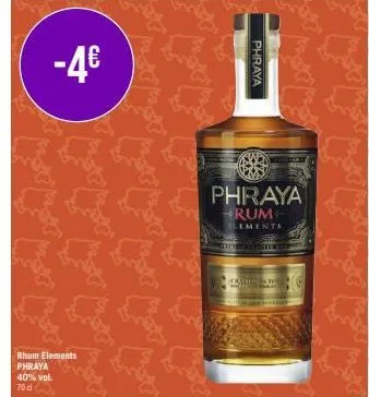 -4€  phraya  phraya rum lements  somersetan  kthe  