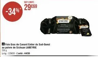 foie gras de canard labeyrie