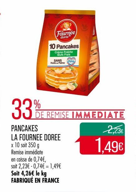 crepes La fournée dorée