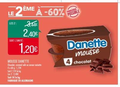 MOUSSE DANETTE 