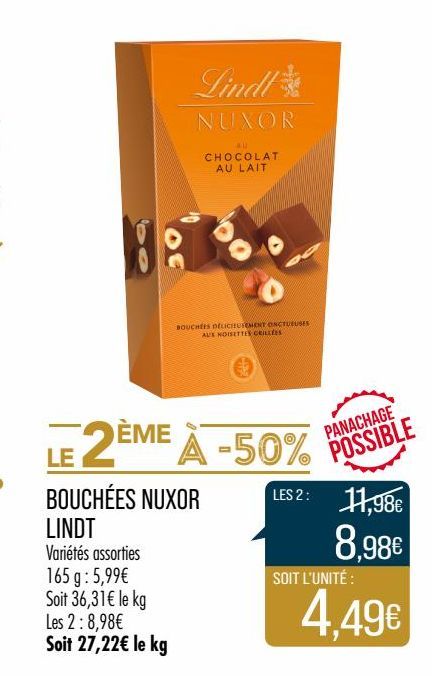 bouchées Lindt