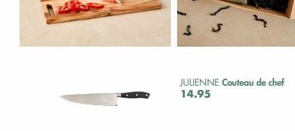 JULIENNE Couteau de chef 14.95 