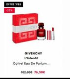 Eau Givenchy offre sur Sephora