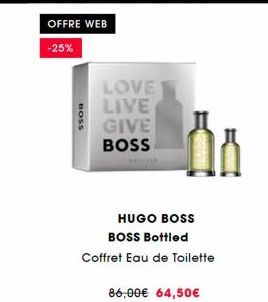 eau de toilette Hugo Boss