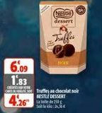 Truffes au chocolat Nestlé offre sur Coccinelle Express