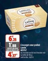 chocolat au lait Lanvin