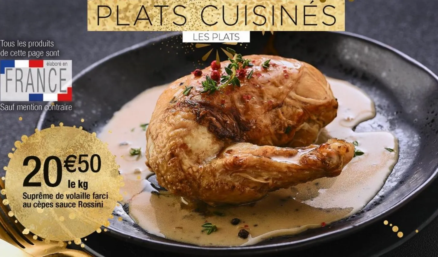 plats cuisinés