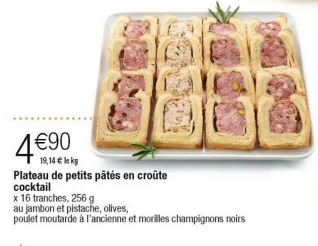 pâtés et rillettes