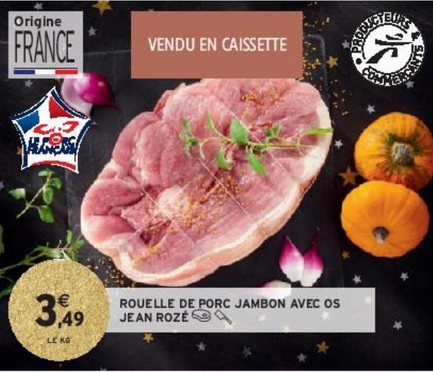 ROUELLE DE PORC JAMBON AVEC OS JEAN ROZÉ