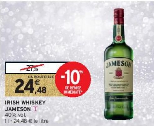 IRISH WHISKEY JAMESON