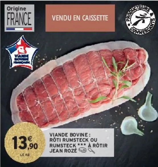 viande bovine : rôti rumsteck ou rumsteck ### à rôtir jean roz