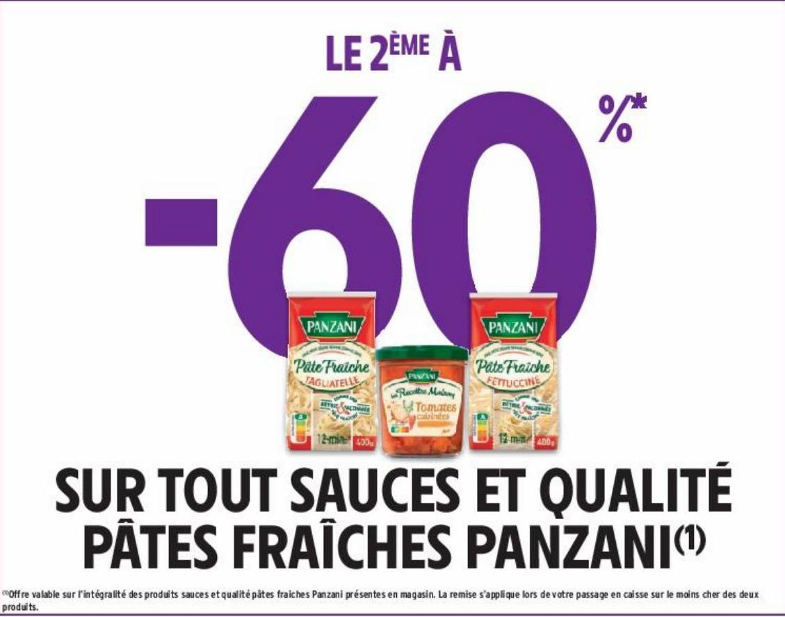 SUR TOUT SAUCES ET QUALITÉ PÂTES FRAÎCHES PANZANI(1)