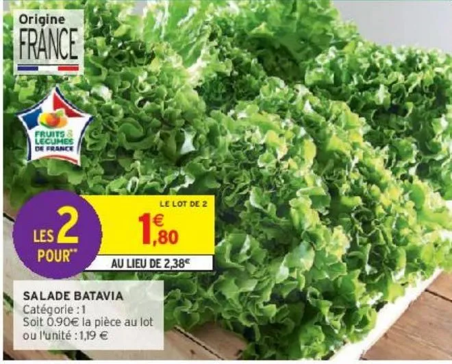 salade batavia