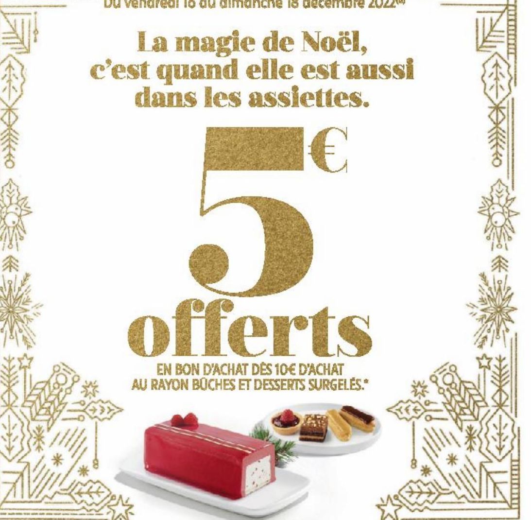 La magie de noel, c'est quant elle est aussi dans les assiettes