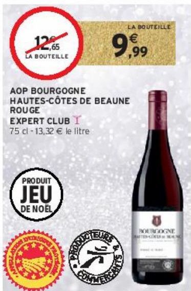 AOP BOURGOGNE HAUTES-CÔTES DE BEAUNE ROUGE EXPERT CLUB