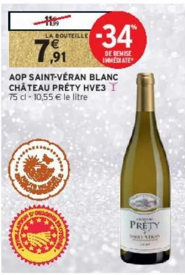 aop saint-véran blanc château préty hve3