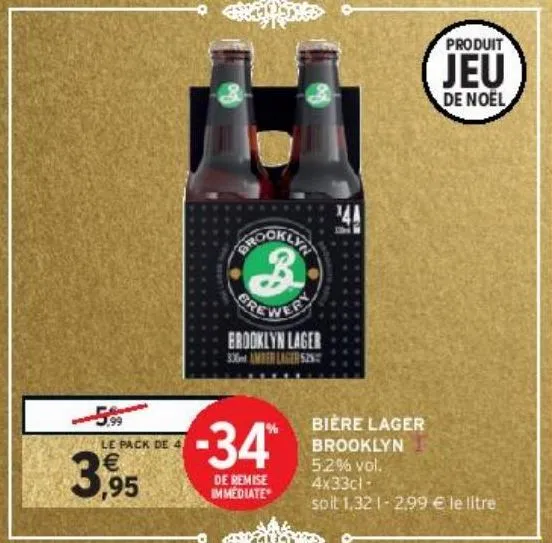 bière lager brooklyn