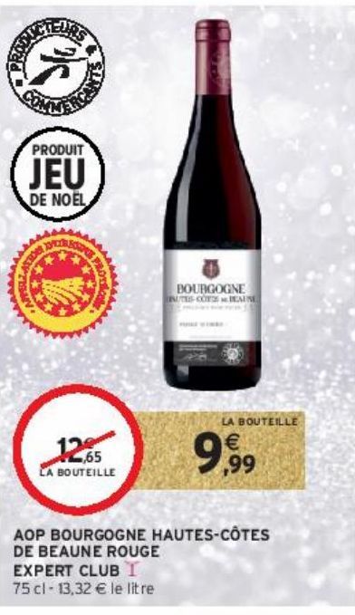 AOP BOURGOGNE HAUTES-CÔTES DE BEAUNE ROUGE EXPERT CLUB