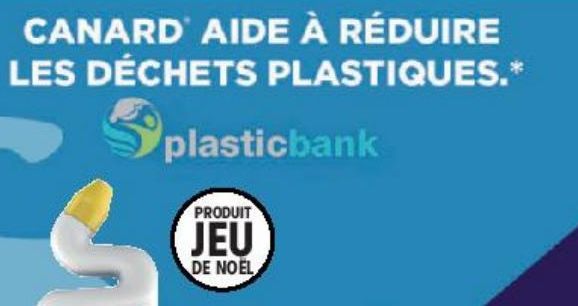 CANARD AIDEÀ RÉDUIRE LES DÉCHETS PLASTIQUES.