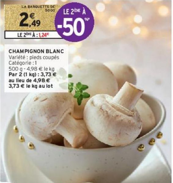 CHAMPIGNON BLANC