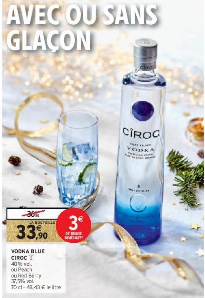 VODKA BLUE CIROC