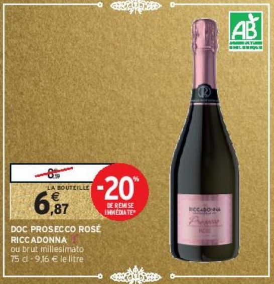 DOC PROSECCO ROSÉ RICCADONNA