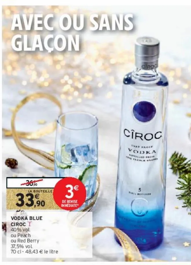 vodka blue ciroc