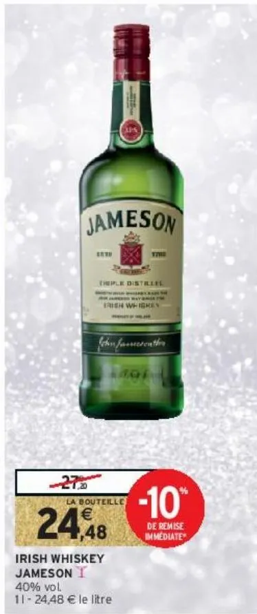 irish whiskey jameson