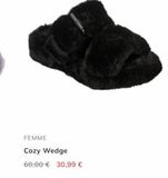 FEMME  Cozy Wedge  60,00€ 30,99 €  offre sur Skechers