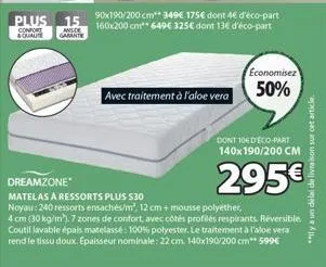 matelas à ressorts 