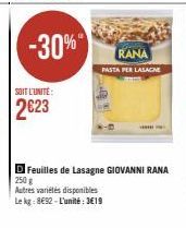 lasagne Rana