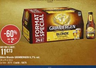 bière blonde Grimbergen