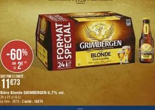 bière blonde grimbergen