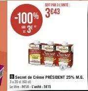 crème président