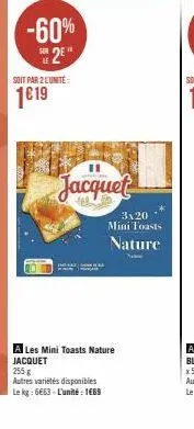 toasts jacquet